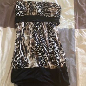 Dress used -Animal Print